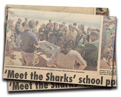 Meet the Sharks' school program